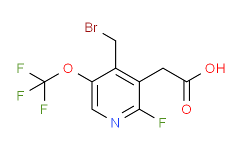 AM170924 | 1804317-47-2 | 4-(Bromomethyl)-2-fluoro-5-(trifluoromethoxy)pyridine-3-acetic acid