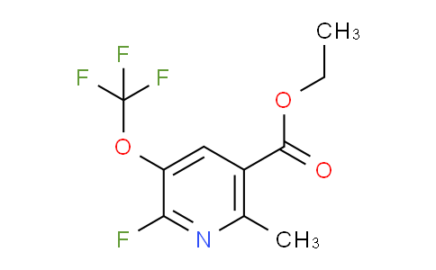 AM170927 | 1805956-98-2 | Ethyl 2-fluoro-6-methyl-3-(trifluoromethoxy)pyridine-5-carboxylate