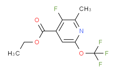 AM170931 | 1803679-89-1 | Ethyl 3-fluoro-2-methyl-6-(trifluoromethoxy)pyridine-4-carboxylate