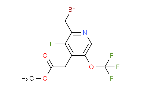 AM170938 | 1803703-66-3 | Methyl 2-(bromomethyl)-3-fluoro-5-(trifluoromethoxy)pyridine-4-acetate