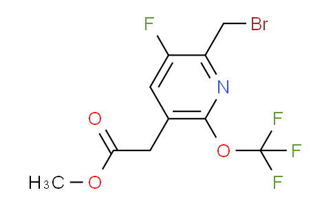 AM170939 | 1804331-14-3 | Methyl 2-(bromomethyl)-3-fluoro-6-(trifluoromethoxy)pyridine-5-acetate