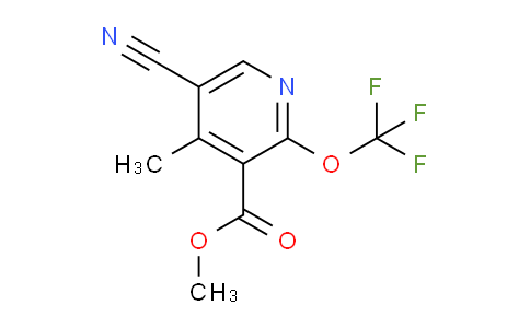 Methyl 5-cyano-4-methyl-2-(trifluoromethoxy)pyridine-3-carboxylate