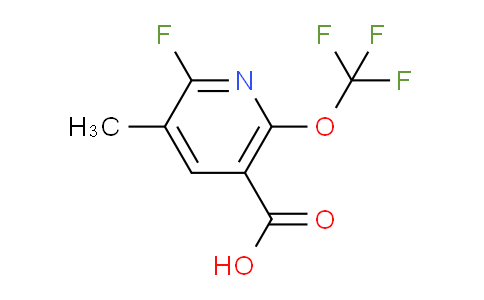 AM170968 | 1804825-73-7 | 2-Fluoro-3-methyl-6-(trifluoromethoxy)pyridine-5-carboxylic acid
