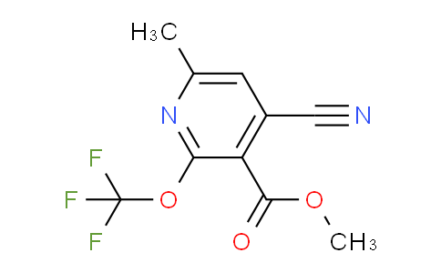 AM170970 | 1806154-98-2 | Methyl 4-cyano-6-methyl-2-(trifluoromethoxy)pyridine-3-carboxylate