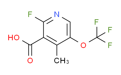 AM170971 | 1806719-58-3 | 2-Fluoro-4-methyl-5-(trifluoromethoxy)pyridine-3-carboxylic acid