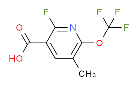 AM170976 | 1803702-57-9 | 2-Fluoro-5-methyl-6-(trifluoromethoxy)pyridine-3-carboxylic acid
