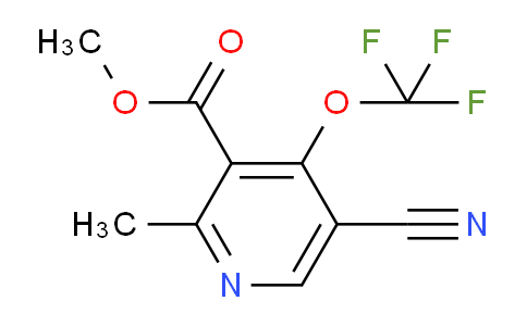 AM170981 | 1804340-73-5 | Methyl 5-cyano-2-methyl-4-(trifluoromethoxy)pyridine-3-carboxylate