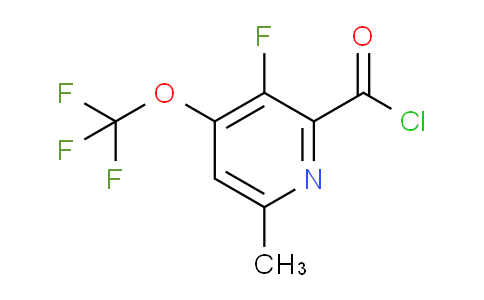 AM170982 | 1806725-64-3 | 3-Fluoro-6-methyl-4-(trifluoromethoxy)pyridine-2-carbonyl chloride