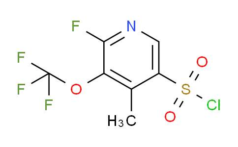 AM170989 | 1804746-32-4 | 2-Fluoro-4-methyl-3-(trifluoromethoxy)pyridine-5-sulfonyl chloride