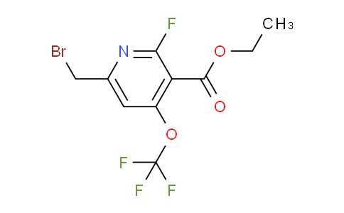 Ethyl 6-(bromomethyl)-2-fluoro-4-(trifluoromethoxy)pyridine-3-carboxylate