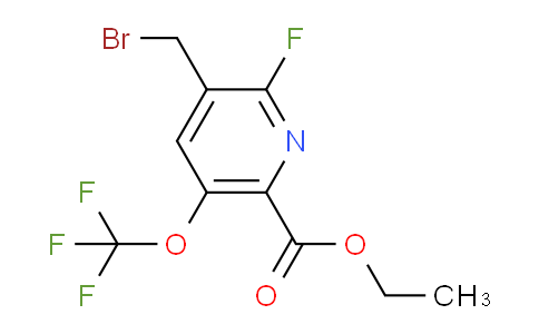 AM171023 | 1804643-42-2 | Ethyl 3-(bromomethyl)-2-fluoro-5-(trifluoromethoxy)pyridine-6-carboxylate