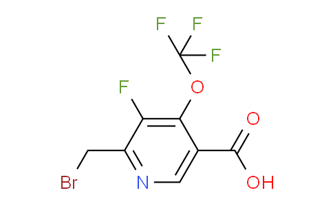 AM171026 | 1806736-15-1 | 2-(Bromomethyl)-3-fluoro-4-(trifluoromethoxy)pyridine-5-carboxylic acid