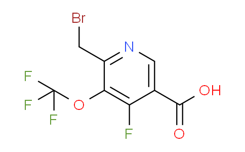 AM171029 | 1804316-72-0 | 2-(Bromomethyl)-4-fluoro-3-(trifluoromethoxy)pyridine-5-carboxylic acid