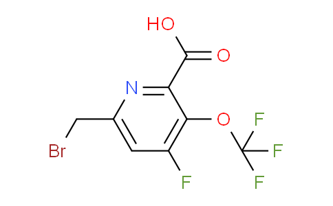 AM171031 | 1806726-62-4 | 6-(Bromomethyl)-4-fluoro-3-(trifluoromethoxy)pyridine-2-carboxylic acid