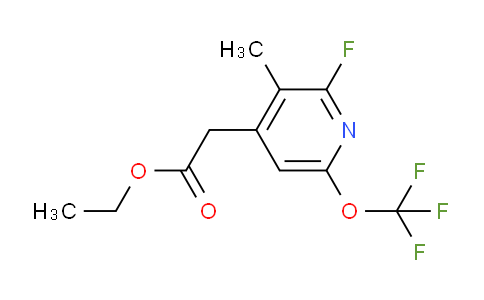 AM171035 | 1805957-27-0 | Ethyl 2-fluoro-3-methyl-6-(trifluoromethoxy)pyridine-4-acetate