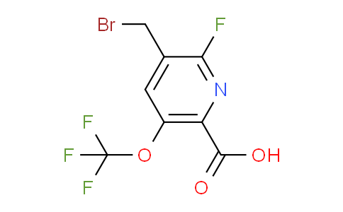 AM171048 | 1804321-07-0 | 3-(Bromomethyl)-2-fluoro-5-(trifluoromethoxy)pyridine-6-carboxylic acid