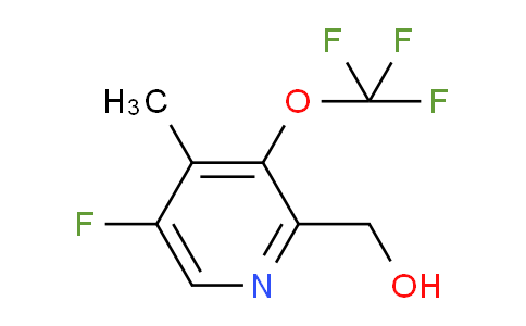 5-Fluoro-4-methyl-3-(trifluoromethoxy)pyridine-2-methanol