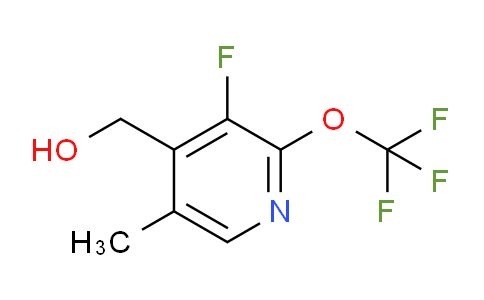 3-Fluoro-5-methyl-2-(trifluoromethoxy)pyridine-4-methanol