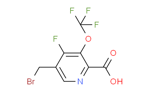 AM171053 | 1804306-74-8 | 5-(Bromomethyl)-4-fluoro-3-(trifluoromethoxy)pyridine-2-carboxylic acid