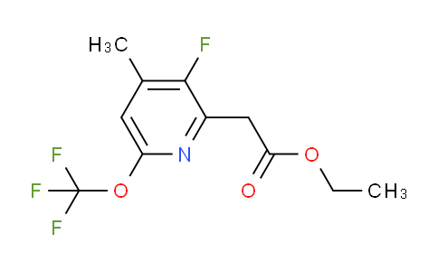 AM171065 | 1804334-09-5 | Ethyl 3-fluoro-4-methyl-6-(trifluoromethoxy)pyridine-2-acetate