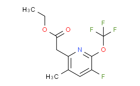 AM171068 | 1803703-45-8 | Ethyl 3-fluoro-5-methyl-2-(trifluoromethoxy)pyridine-6-acetate