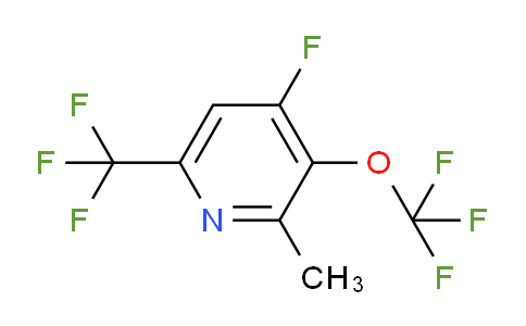 AM171079 | 1803943-87-4 | 4-Fluoro-2-methyl-3-(trifluoromethoxy)-6-(trifluoromethyl)pyridine