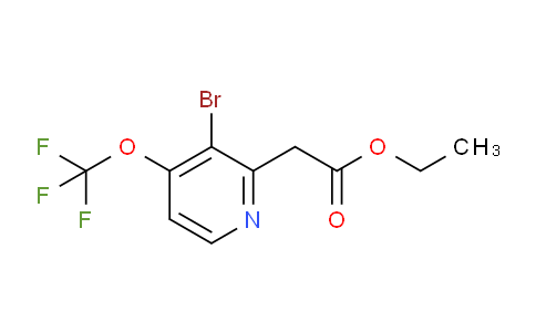 AM17108 | 1361744-48-0 | Ethyl 3-bromo-4-(trifluoromethoxy)pyridine-2-acetate