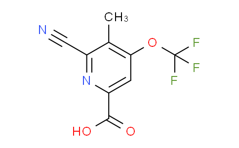 AM171080 | 1804396-80-2 | 2-Cyano-3-methyl-4-(trifluoromethoxy)pyridine-6-carboxylic acid