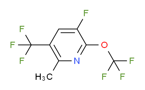 AM171086 | 1804780-94-6 | 3-Fluoro-6-methyl-2-(trifluoromethoxy)-5-(trifluoromethyl)pyridine