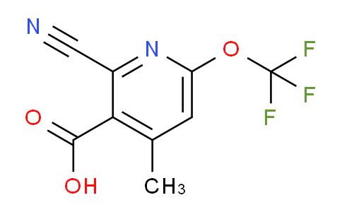 AM171088 | 1804339-66-9 | 2-Cyano-4-methyl-6-(trifluoromethoxy)pyridine-3-carboxylic acid