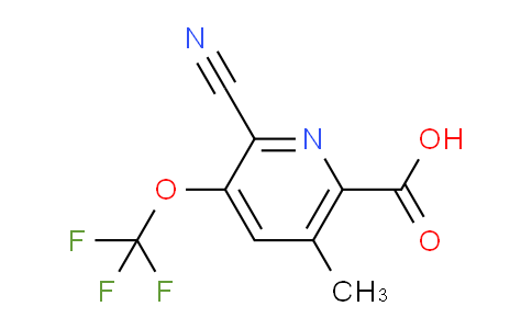 AM171089 | 1806210-03-6 | 2-Cyano-5-methyl-3-(trifluoromethoxy)pyridine-6-carboxylic acid