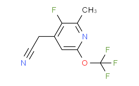 AM171093 | 1804329-67-6 | 3-Fluoro-2-methyl-6-(trifluoromethoxy)pyridine-4-acetonitrile