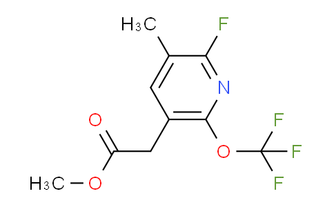 AM171122 | 1804745-07-0 | Methyl 2-fluoro-3-methyl-6-(trifluoromethoxy)pyridine-5-acetate