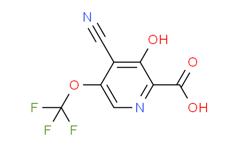 AM171125 | 1803652-23-4 | 4-Cyano-3-hydroxy-5-(trifluoromethoxy)pyridine-2-carboxylic acid
