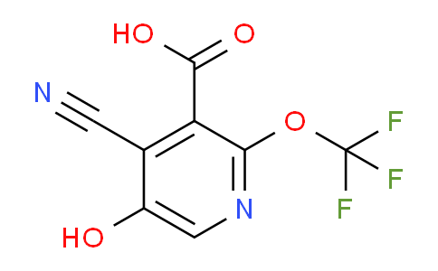 AM171128 | 1806249-97-7 | 4-Cyano-5-hydroxy-2-(trifluoromethoxy)pyridine-3-carboxylic acid