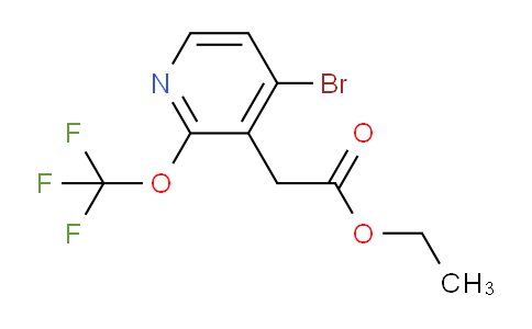 AM17114 | 1361882-07-6 | Ethyl 4-bromo-2-(trifluoromethoxy)pyridine-3-acetate