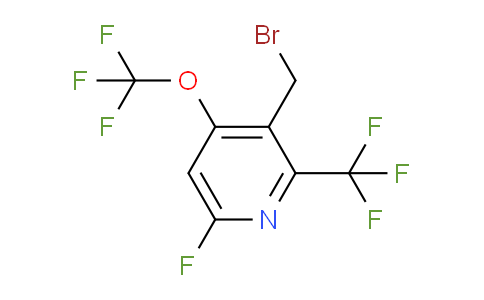 AM171160 | 1806735-49-8 | 3-(Bromomethyl)-6-fluoro-4-(trifluoromethoxy)-2-(trifluoromethyl)pyridine