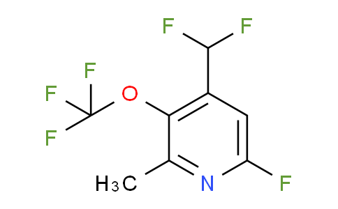 AM171162 | 1804329-37-0 | 4-(Difluoromethyl)-6-fluoro-2-methyl-3-(trifluoromethoxy)pyridine