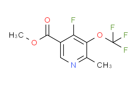 AM171165 | 1804782-03-3 | Methyl 4-fluoro-2-methyl-3-(trifluoromethoxy)pyridine-5-carboxylate