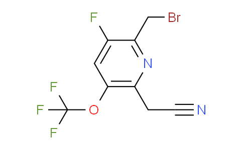 AM171166 | 1804306-01-1 | 2-(Bromomethyl)-3-fluoro-5-(trifluoromethoxy)pyridine-6-acetonitrile