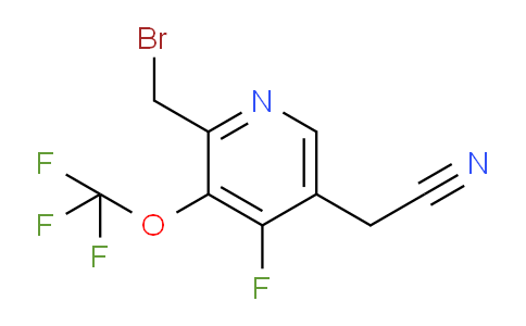 AM171169 | 1804337-99-2 | 2-(Bromomethyl)-4-fluoro-3-(trifluoromethoxy)pyridine-5-acetonitrile