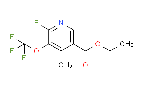 AM171182 | 1804782-18-0 | Ethyl 2-fluoro-4-methyl-3-(trifluoromethoxy)pyridine-5-carboxylate