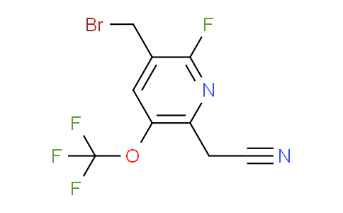 AM171183 | 1804642-95-2 | 3-(Bromomethyl)-2-fluoro-5-(trifluoromethoxy)pyridine-6-acetonitrile