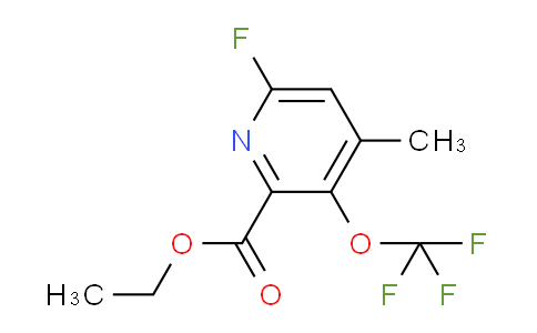 AM171184 | 1803703-19-6 | Ethyl 6-fluoro-4-methyl-3-(trifluoromethoxy)pyridine-2-carboxylate