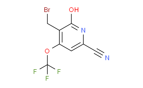 AM171185 | 1803924-60-8 | 3-(Bromomethyl)-6-cyano-2-hydroxy-4-(trifluoromethoxy)pyridine