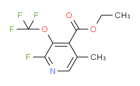 AM171187 | 1804816-28-1 | Ethyl 2-fluoro-5-methyl-3-(trifluoromethoxy)pyridine-4-carboxylate