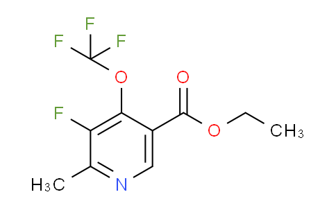 AM171193 | 1804333-17-2 | Ethyl 3-fluoro-2-methyl-4-(trifluoromethoxy)pyridine-5-carboxylate