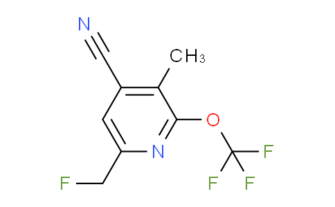 AM171197 | 1804727-43-2 | 4-Cyano-6-(fluoromethyl)-3-methyl-2-(trifluoromethoxy)pyridine