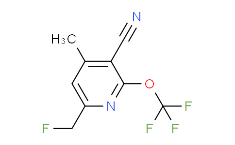 AM171210 | 1803624-10-3 | 3-Cyano-6-(fluoromethyl)-4-methyl-2-(trifluoromethoxy)pyridine