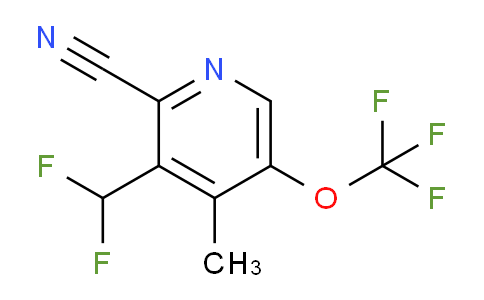 AM171211 | 1804818-68-5 | 2-Cyano-3-(difluoromethyl)-4-methyl-5-(trifluoromethoxy)pyridine